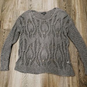 American Eagle Gray/Blue Women’s Sweater